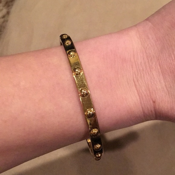 Kate Spade gold studded bracelet - Picture 1 of 2